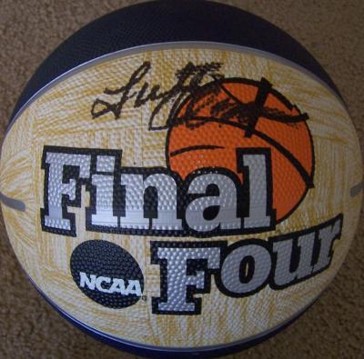 Lute Olson (Arizona) autographed NCAA Final Four basketball