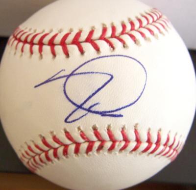 Tim Lincecum autographed MLB baseball