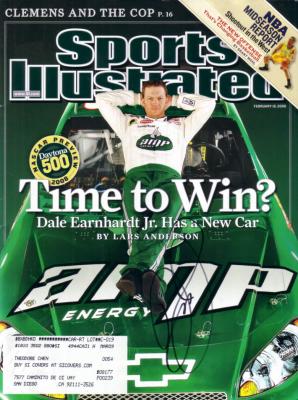 Dale Earnhardt Jr. autographed 2008 Sports Illustrated
