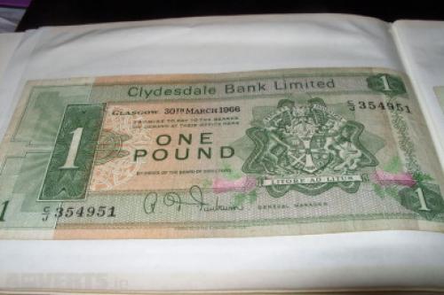 Scotland 1 pounds-1967/9