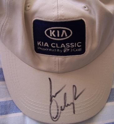 Lorena Ochoa autographed LPGA Kia Classic golf cap