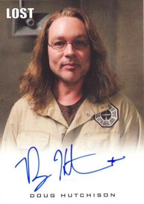 Doug Hutchison LOST certified autograph card