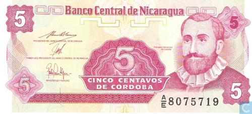Nicaragua 5 Centavos