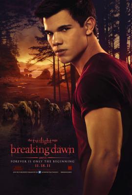Twilight Breaking Dawn Jacob mini movie poster (Taylor Lautner)