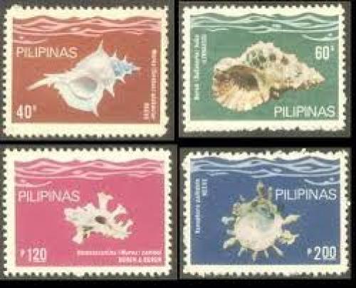 The 1981 Philippine Corals Issue is a se-tenant block of four stamps