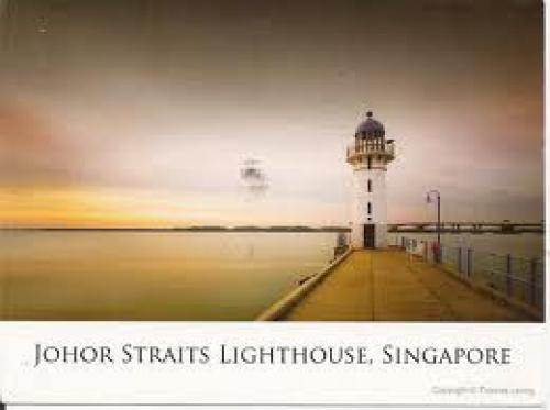 LIGHTHOUSE POSTCARD FROM SINGAPORE