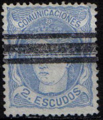 Spain 1870 Alegoria  2e.