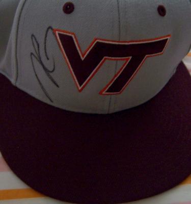 Michael Vick autographed Virginia Tech Nike cap