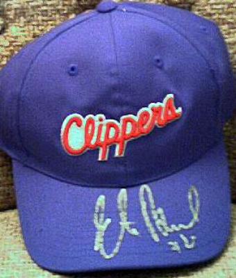 Elton Brand autographed Los Angeles Clippers cap or hat