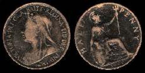 Half Penny 1895-1901 (km 789
