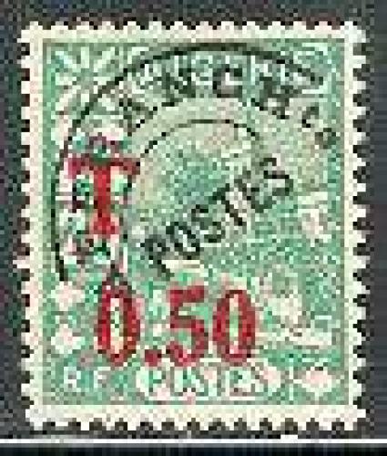 Postage due 1v; Year: 1944