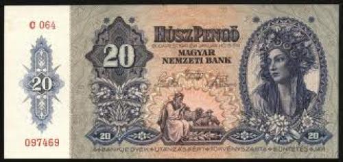 HUNGARY Banknotes, 1920-45