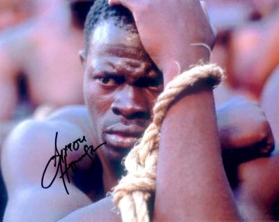 Djimon Hounsou autographed Amistad 8x10 photo