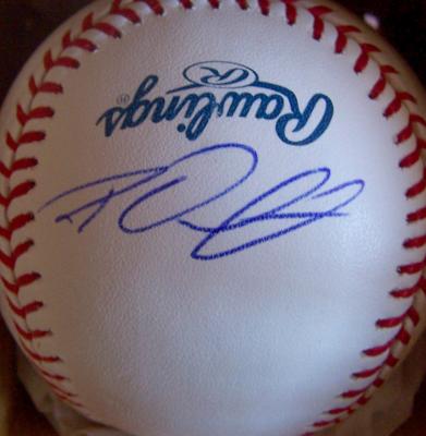 Roy Oswalt autographed MLB baseball