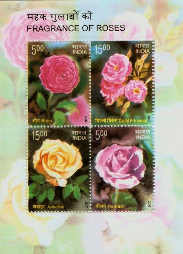 Perfumed Stamps from India