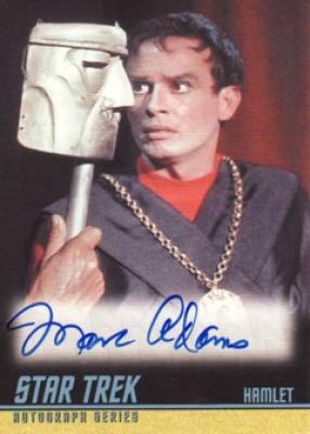 Marc Adams Star Trek certified autograph card