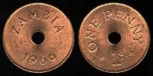 1 penny 1966 (km 5)