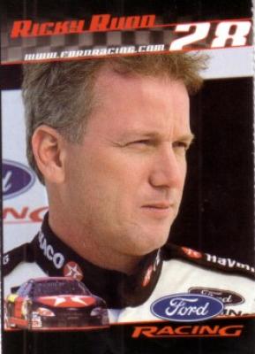 Ricky Rudd 2001 Ford Racing Sports Illustrated for Kids card