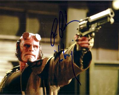 Ron Perlman autographed Hellboy 8x10 photo