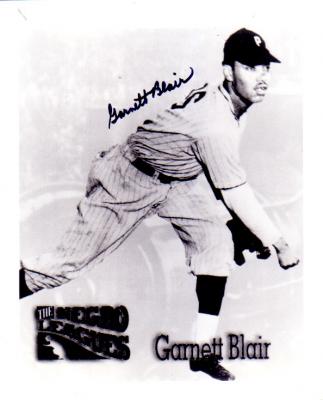Garnett Blair autographed 8x10 photo