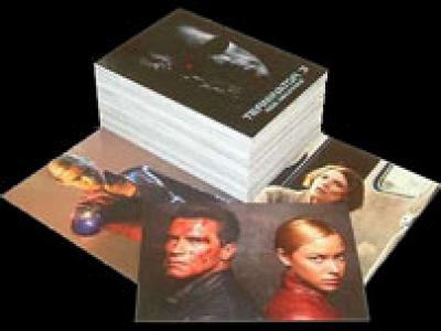 Terminator 3 Rise of the Machines 72-card Comic Images set