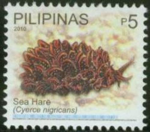 5 Pesos; Year: 2010; Philippine Marine Stamps