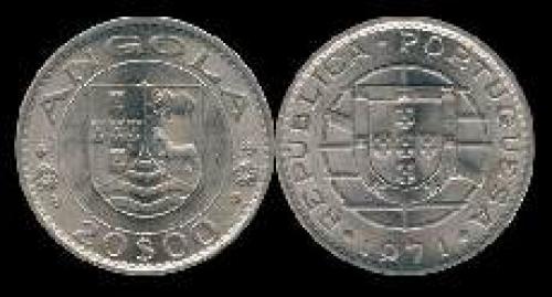 20 escudos; Year: 1971-1972; (km 80)