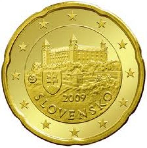 Coins; Slovakia_20_euro_cent