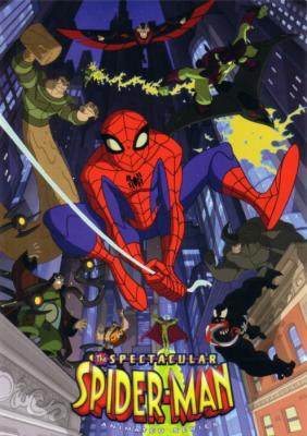 Spectacular Spider-Man animated series 5x7 promo postcard