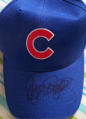 Ryne Sandberg autographed Chicago Cubs cap or hat