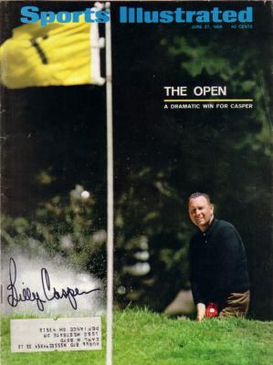Billy Casper autographed 1966 U.S. Open Sports Illustrated