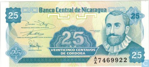 Nicaragua 25 Centavos