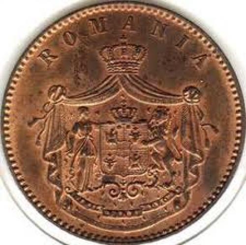 Coins; 10 bani 1867 - Romanian Coins