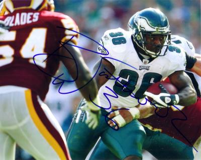 Brian Westbrook autographed Philadelphia Eagles 8x10 photo