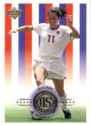 Julie Foudy 2000 Upper Deck US Women's National Team soccer card