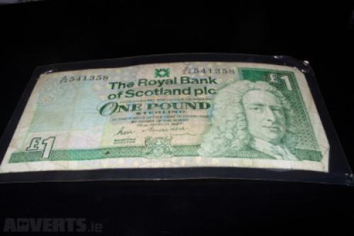 Royal Bank-SCOTLAND-1 Pound-1987
