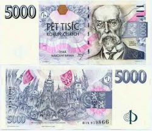 Banknotes; Banknote 5000 CZK
