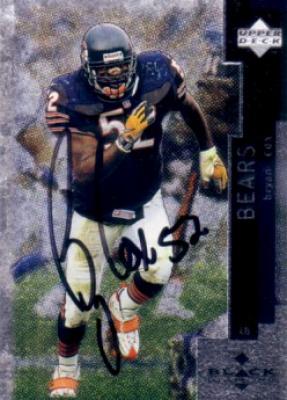Bryan Cox autographed Chicago Bears 1998 Upper Deck card