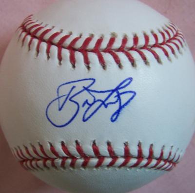 Brad Lidge autographed MLB baseball