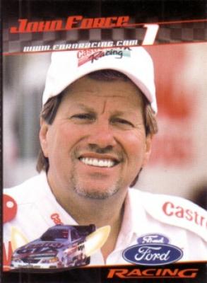 John Force 2001 Ford Racing Sports Illustrated for Kids card