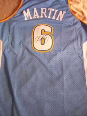 Kenyon Martin autographed Denver Nuggets jersey