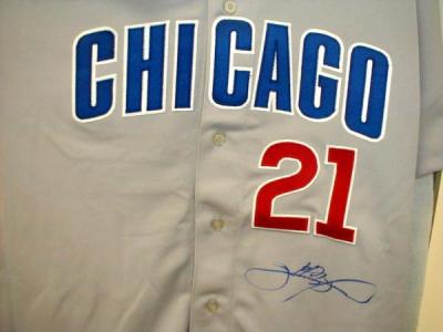 Sammy Sosa autographed Chicago Cubs authentic game jersey