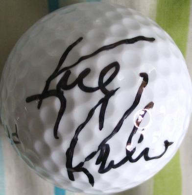 Kelly Robbins (LPGA) autographed golf ball