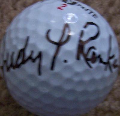 Judy Rankin (LPGA) autographed golf ball