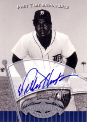 Willie Horton certified autograph Detroit Tigers Upper Deck card