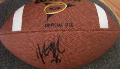 Jonathan Ogden autographed Wilson NCAA football