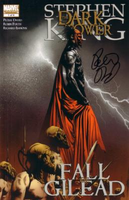 Peter David autographed Dark Tower Gilead #1 comic book