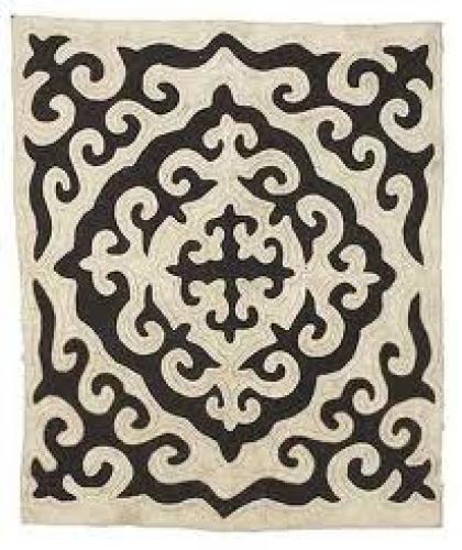 Decorative felt rugs