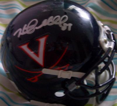 Heath Miller autographed Virginia Cavaliers mini helmet