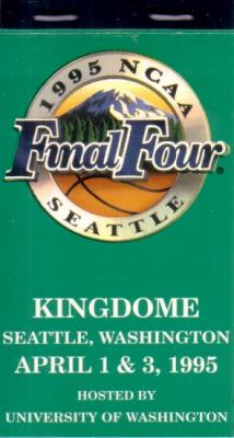 1995 NCAA Basketball Final Four ticket booklet (UCLA wins)